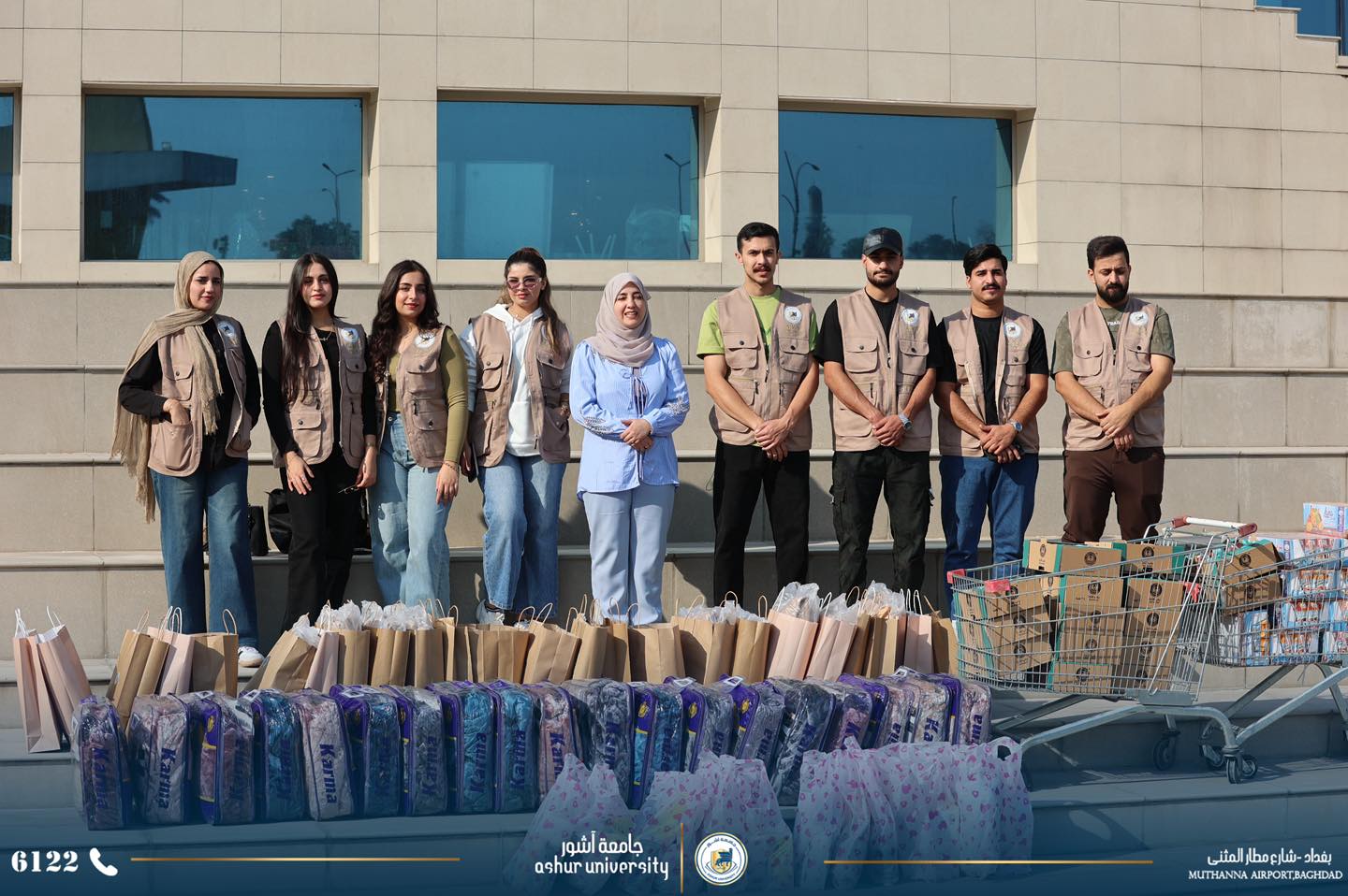 زيارة إلى دار الأيتام ودار المسنين