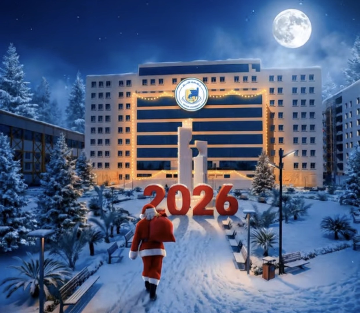 رئاسة جامعة آشور تهنئ بمناسبة اعياد الميلاد وتبارك لإخوتنا المسيحيين والشعب العراقي