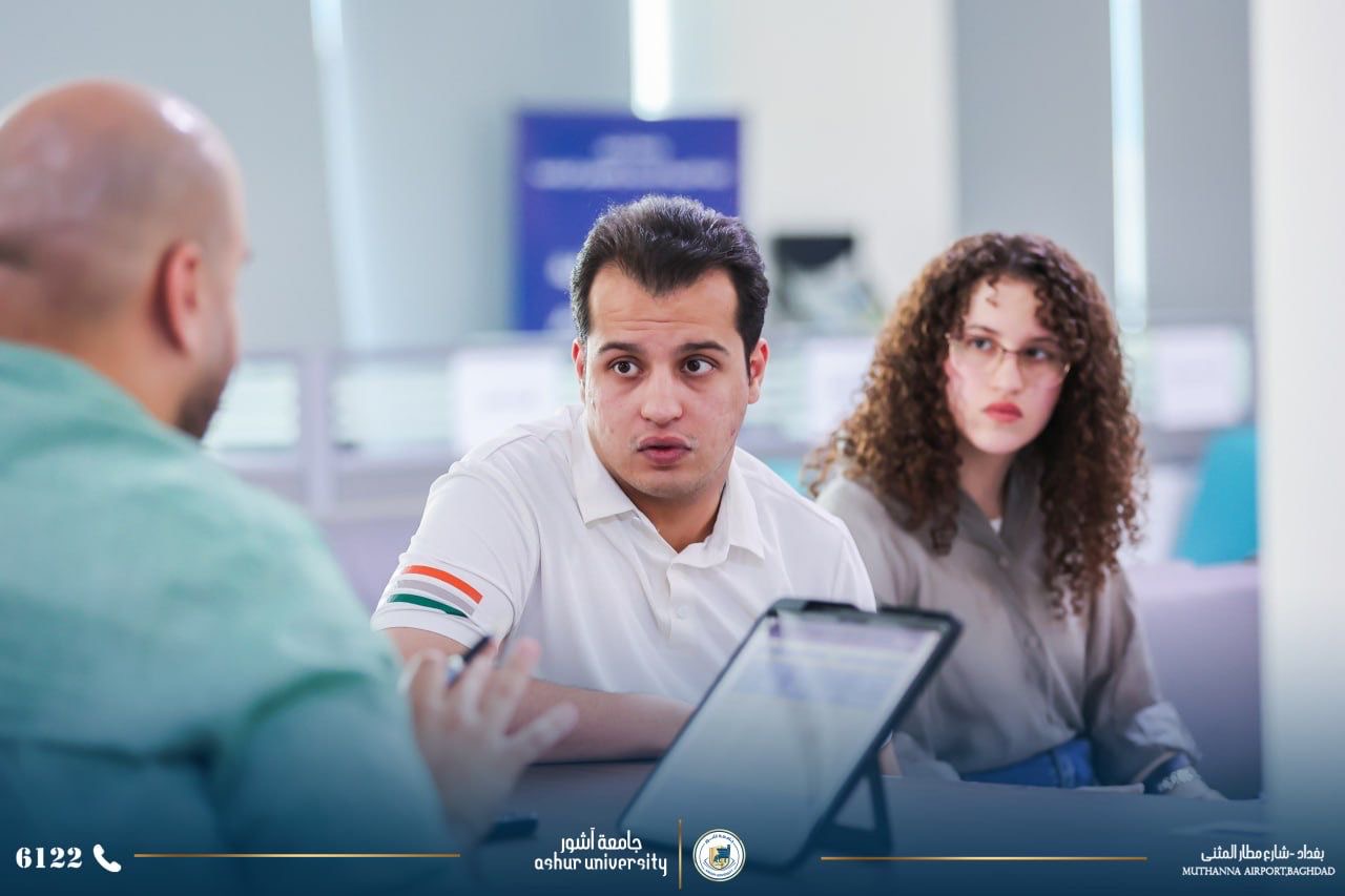 توافد طلبة السادس الاعدادي  لقسم التسجيل في جامعة آشــــــــــــور