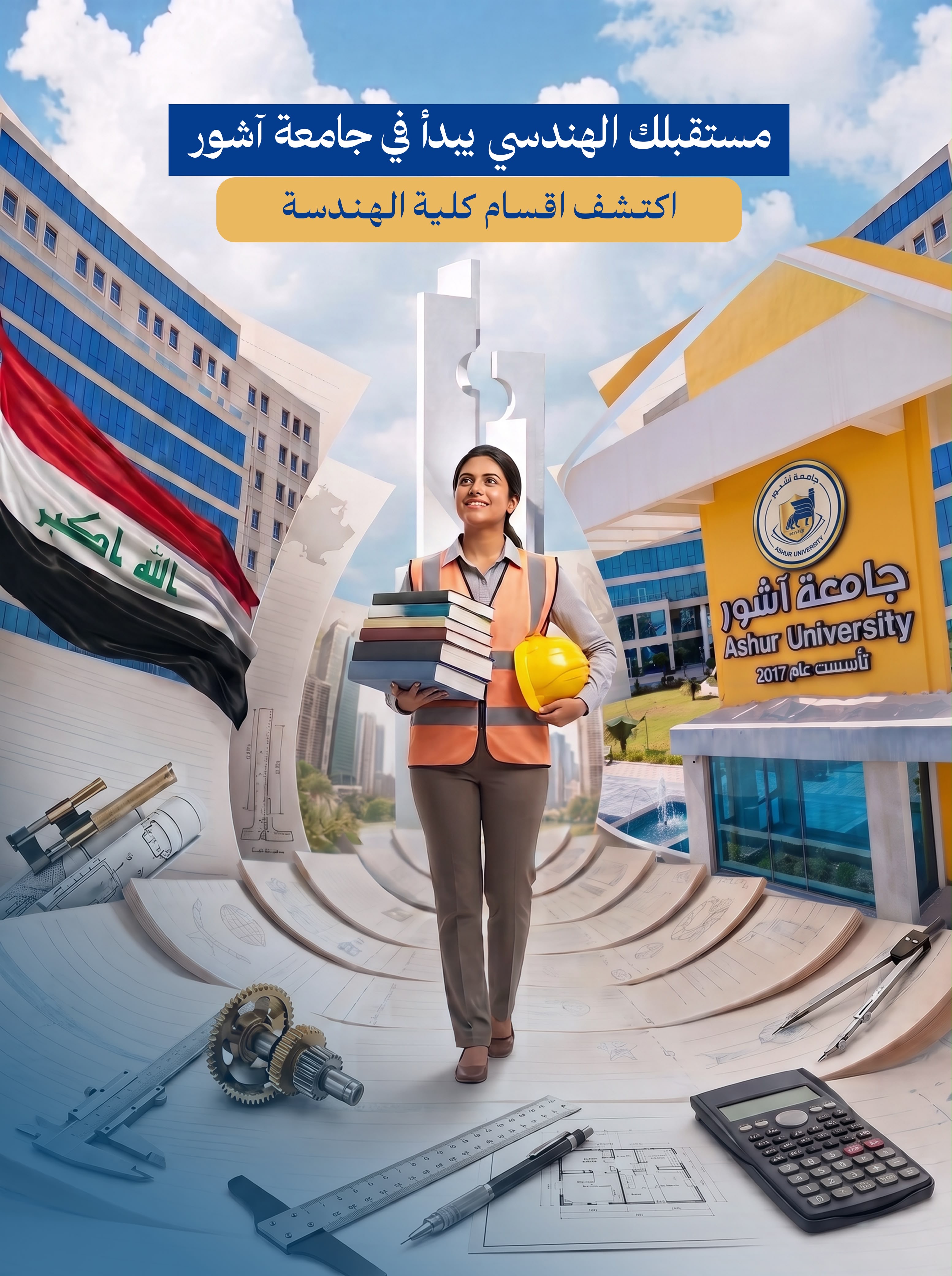 مستقبلك الهندسي يبدأ في جامعة آشور