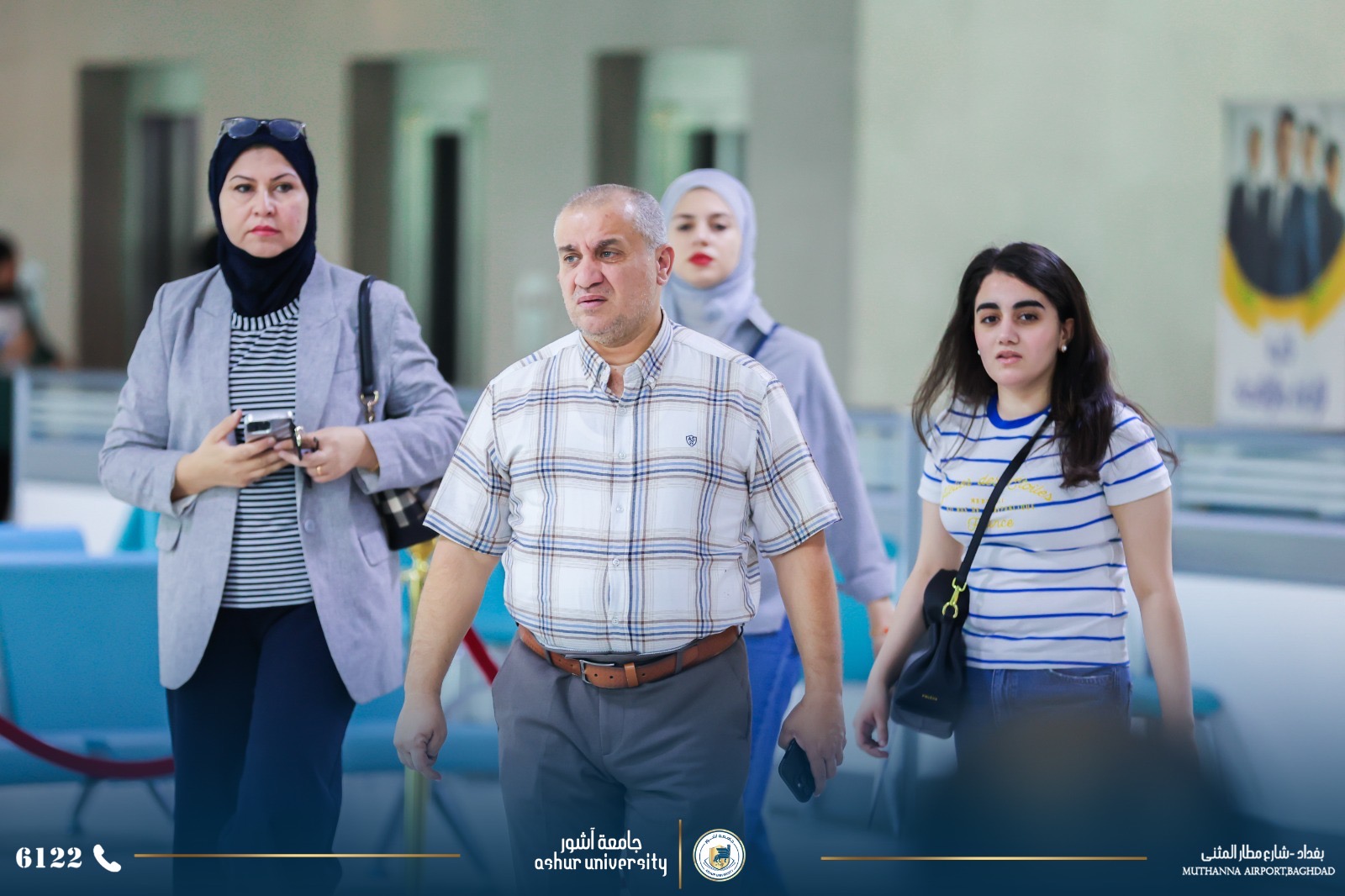 توافد طلبة السادس الاعدادي  لقسم التسجيل في جامعة آشــــــــــــور