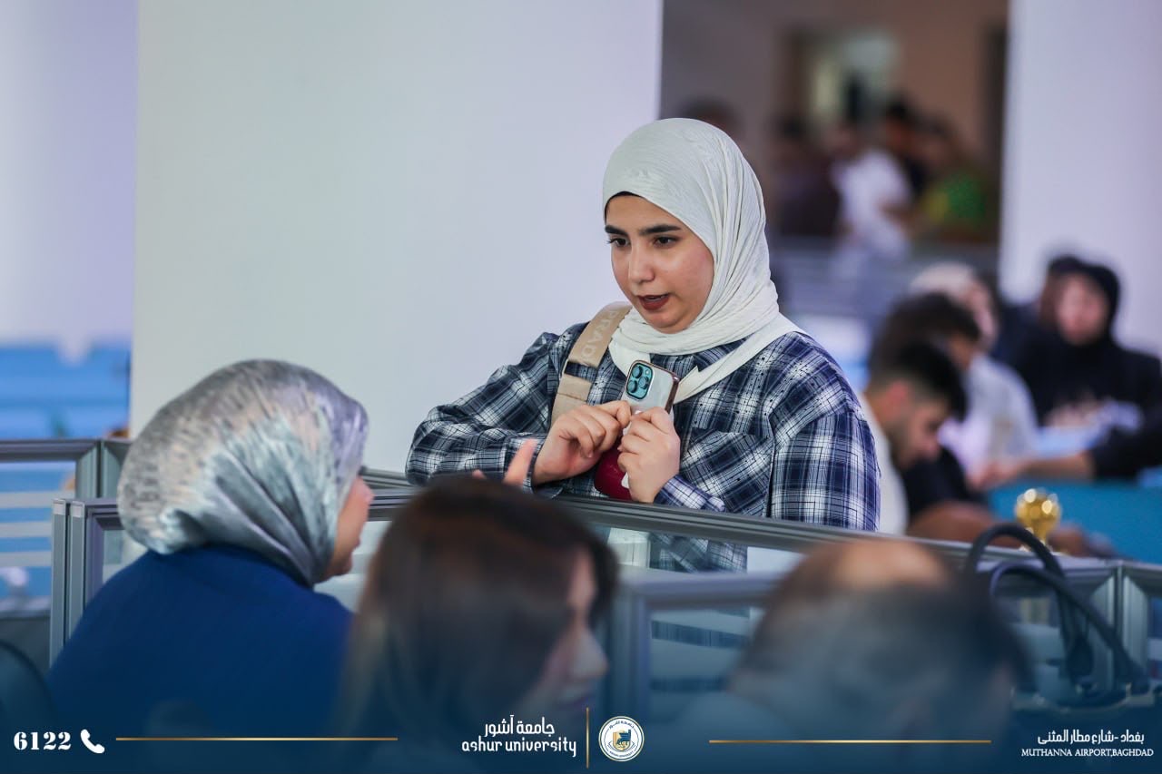 توافد طلبة السادس الاعدادي  لقسم التسجيل في جامعة آشــــــــــــور
