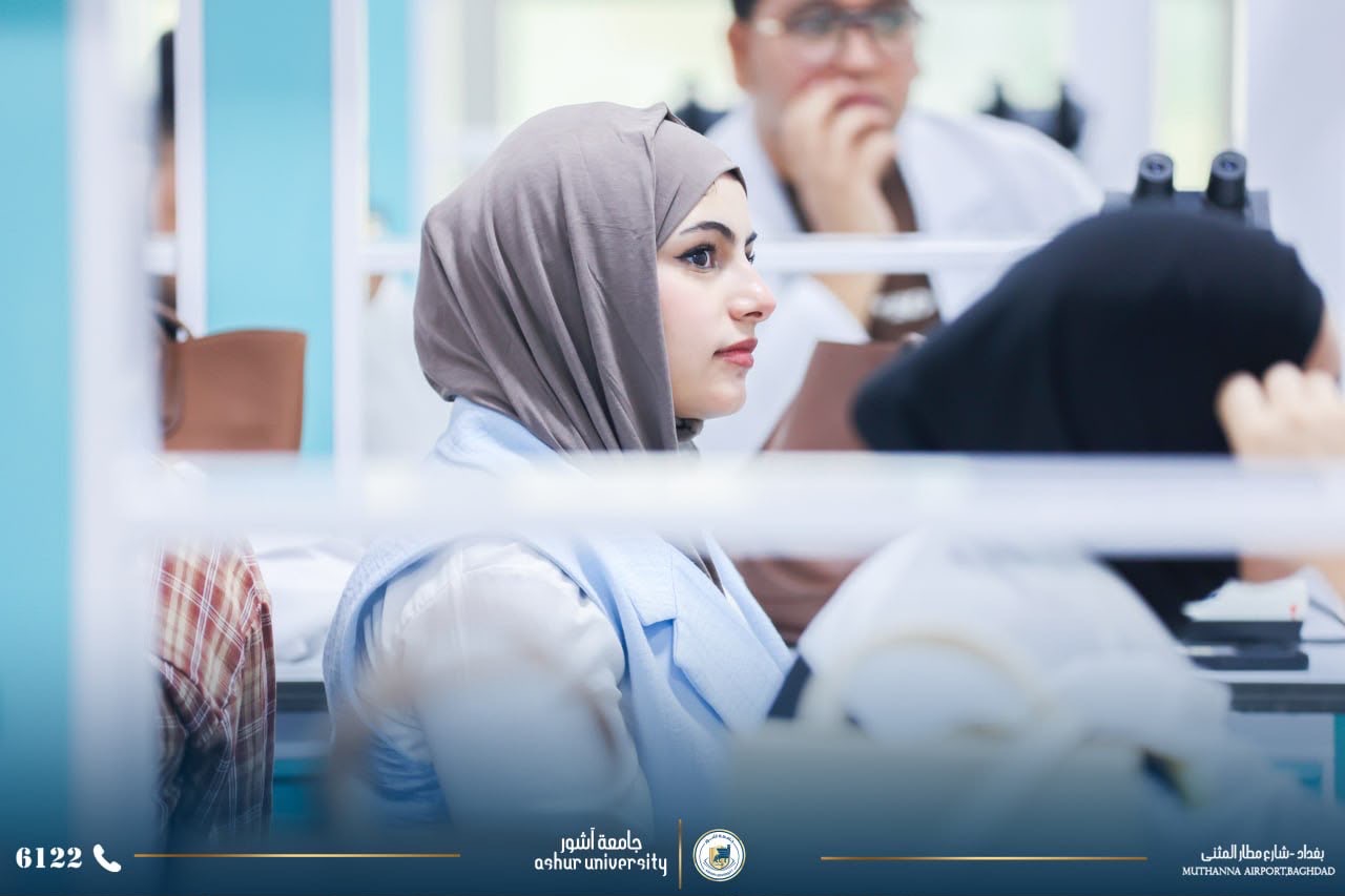 تواجد طلبتنا الاعزاء في محاضرات كلية التقنية الصحية والطبية