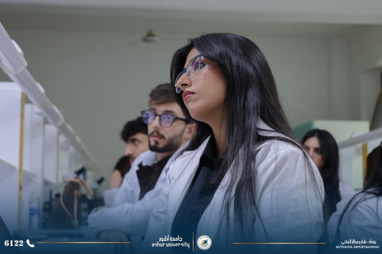 تواجد طلبتنا الاعزاء في محاضرات كلية التقنية الصحية والطبية
