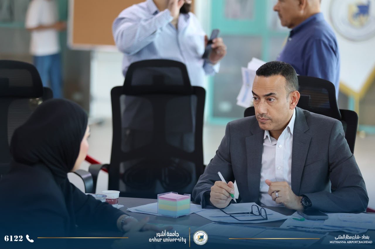 استمرار توافد طلبة السادس الاعدادي  لقسم التسجيل في جامعة آشــــــــــــور