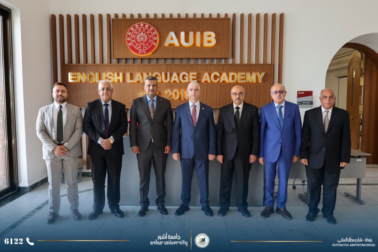 جامعة آشور تبحث تعزيز التعاون العلمي والأكاديمي مع الجامعة الأمريكية في العراق – بغداد