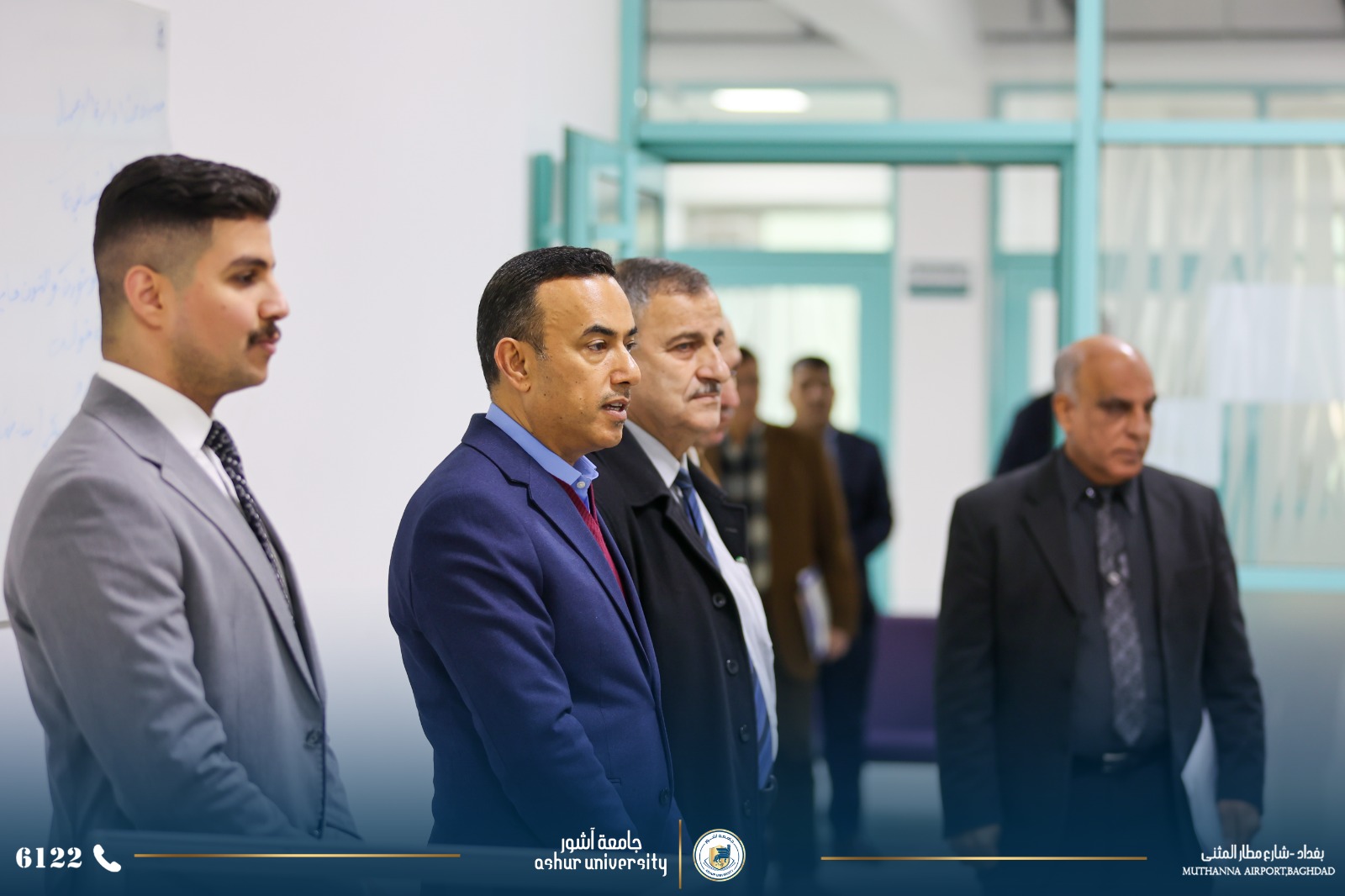 رئيس جامعة آشور يستقبل طلبة المرحلة الأولى في كلية الإدارة والاقتصاد
