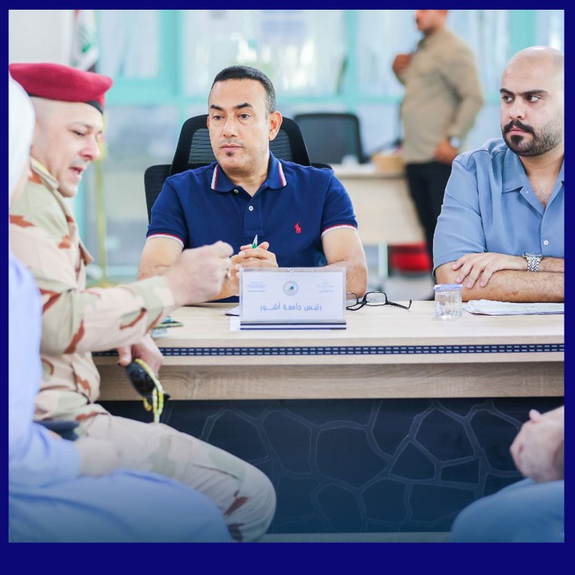 استمرار توافد طلبتنا الاعزاء لقسم التسجيل وشؤون الطلبة
