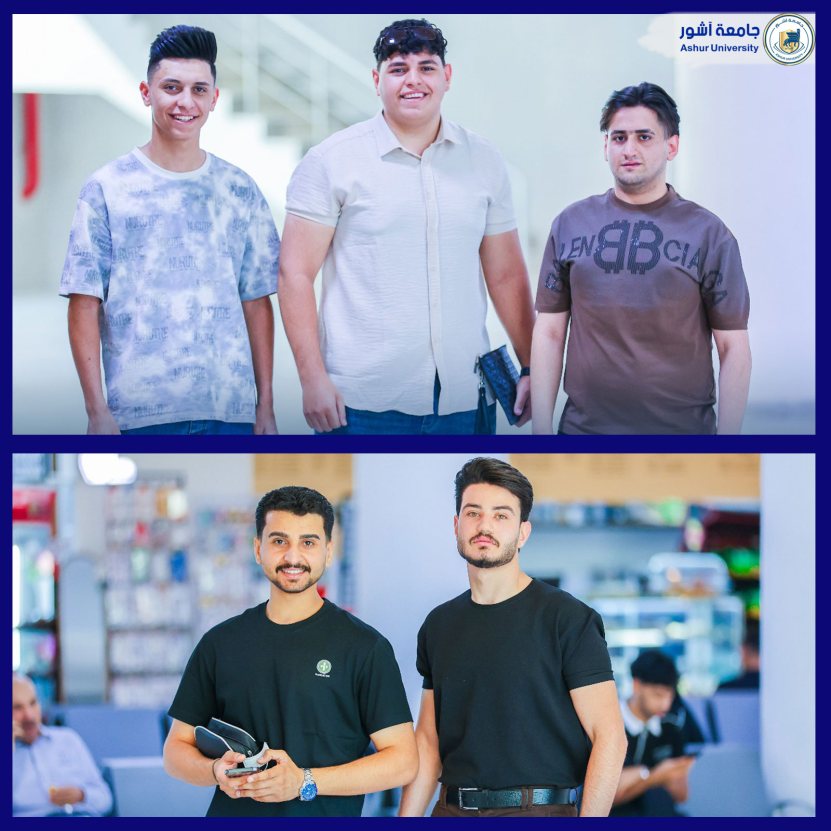  تواجد طلبتنا الاعزاء في اروقة الجامعة