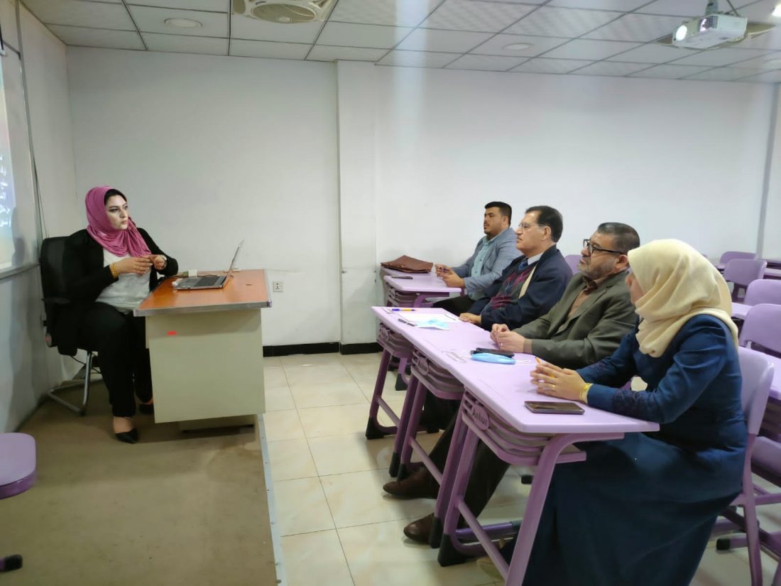 امتحان مناقشة مشاريع المرحلة الرابعة