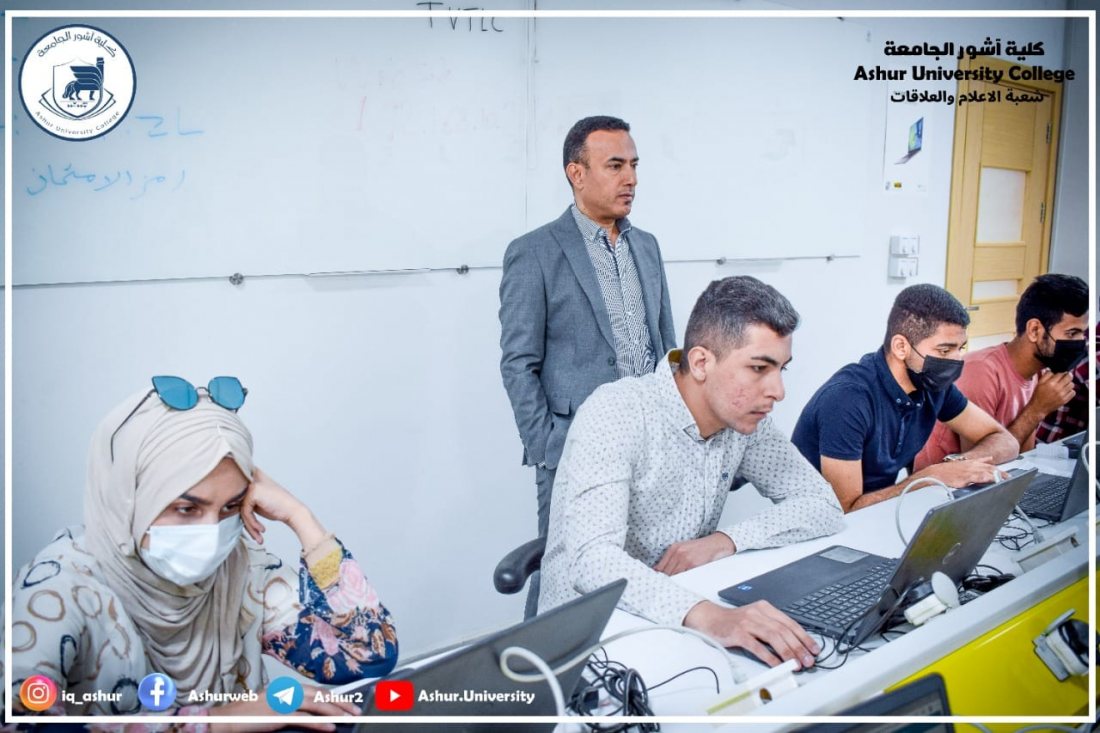 الامتحان التقويمي لطلبة كلية آشور الجامعة