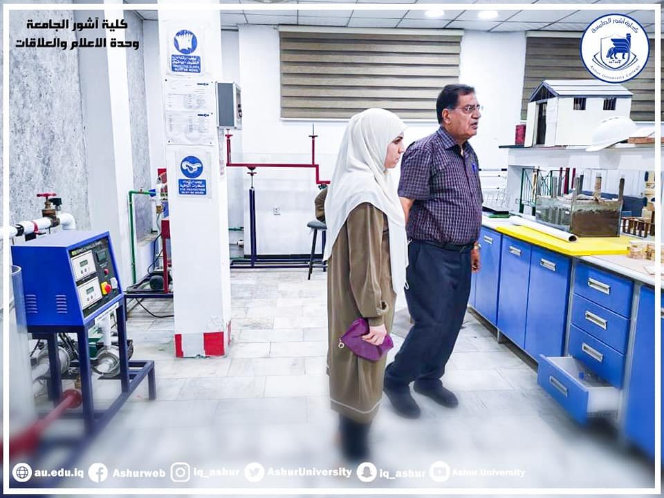  حملة تهيئة مختبرات قسم الهندسة المدنية