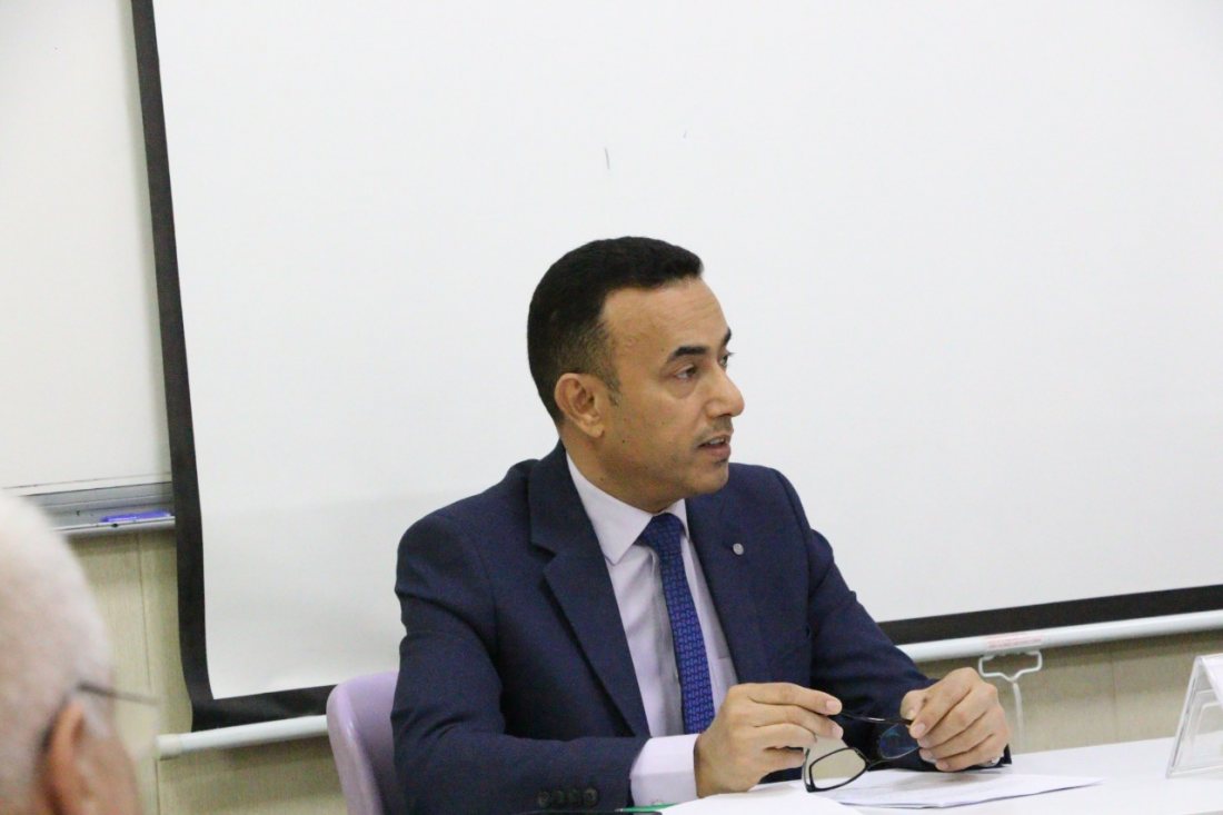 اجتماع مجلس كلية آشور الجامعة .