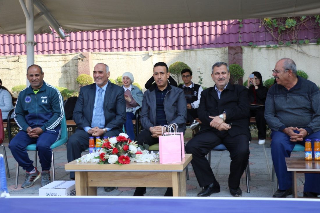 اختتام بطولة كلية آشور الجامعة لكرة الطاولة.