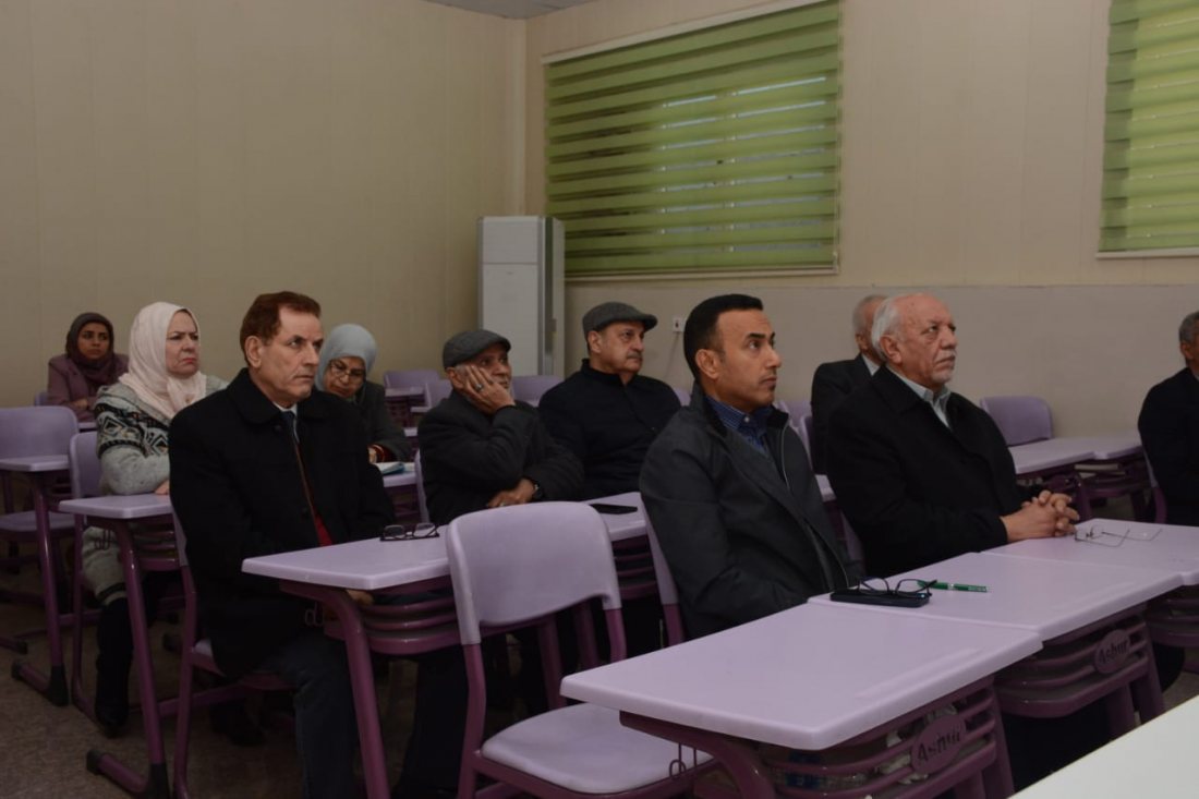 ورشه علميه لقسم الطب الحياتي .