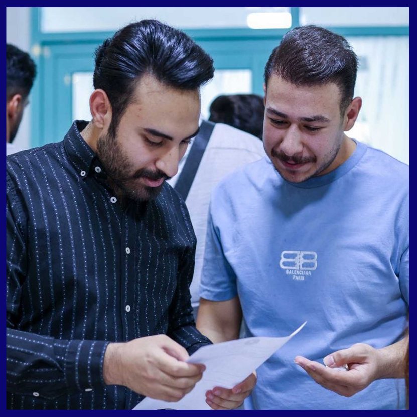 أستلام نتائج الامتحانات 