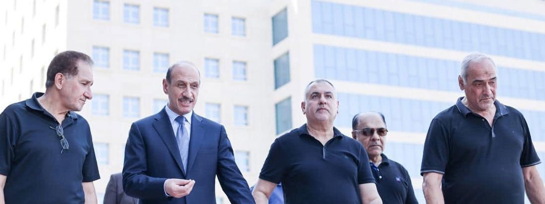 رئيس الاتحاد العراقي لكرة القدم الكابتن عدنان درجال في ضيافة جامعة آشور