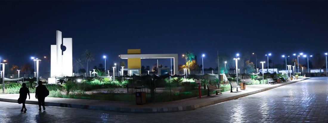 لوحة معمارية تضئ ليل العاصمة