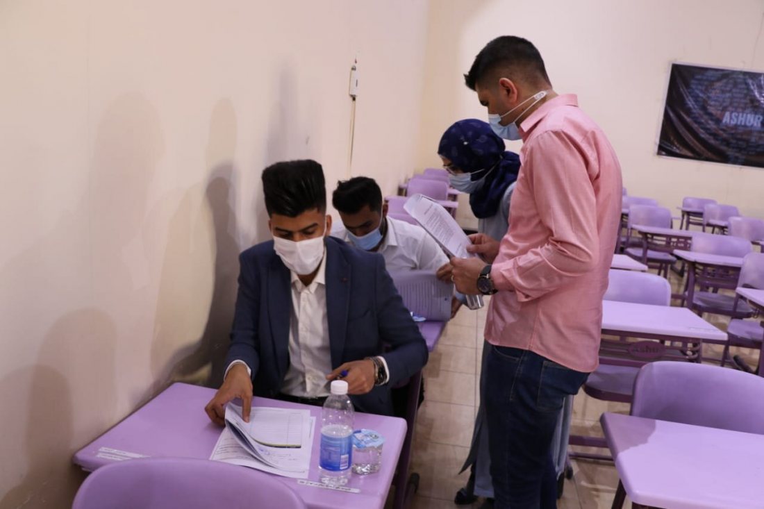 زيارة اللجنة الوزارية - جهاز الإشراف والتقويم العلمي لكلية اشور