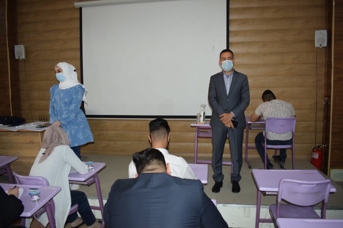الامتحانات العملية لطلبة اشور الجامعة