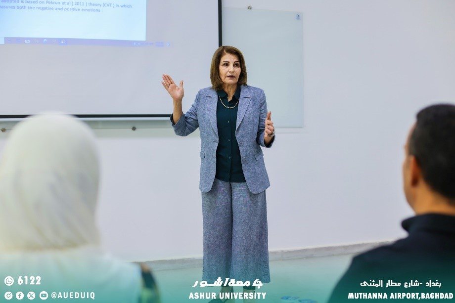 القاء محاضرة في كلية الآداب / قسم اللغة الانكليزية 